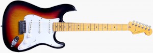 Stratocaster Ash Custom Deluxe AAA Flame Maple - 3-Color Sunburst - 923-9500-800